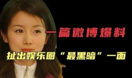 最黑的娱乐圈爆料明星,揭秘明星背后的惊人真相